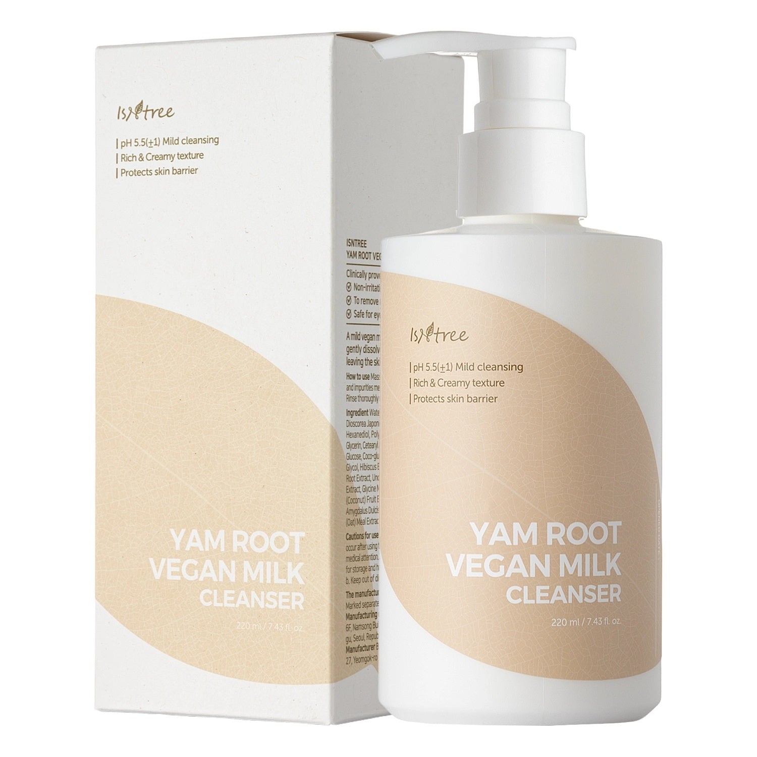 Yam Root Vegan Milk Cleanser
